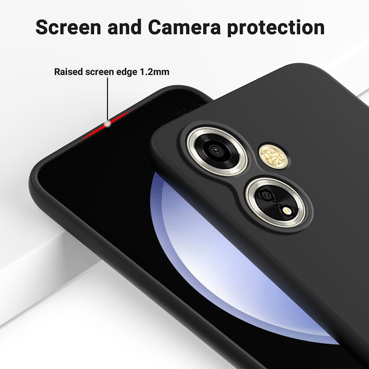 For Oppo A59 5G / A2m 5G Cell Phone Case Soft Lining Liquid Silicone Anti-drop Cover For Oppo A59 5G / A2m 5G Cell Phone Case Soft Lining Liquid Silicone Anti-drop Cover